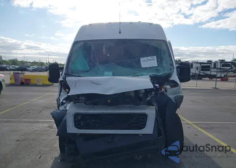 2019 Ram Promaster 1500 High Roof 136 Wb из США, поврежденный, VIN 3C6TRVBG2KE553793
